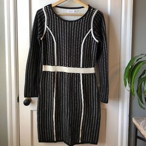 Calvin Klein long sleeved dress